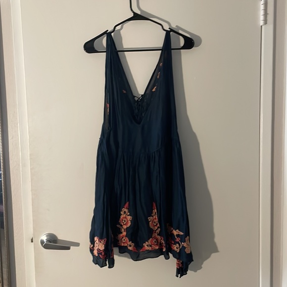 Free People Babydoll Mini Dress - Picture 3 of 6